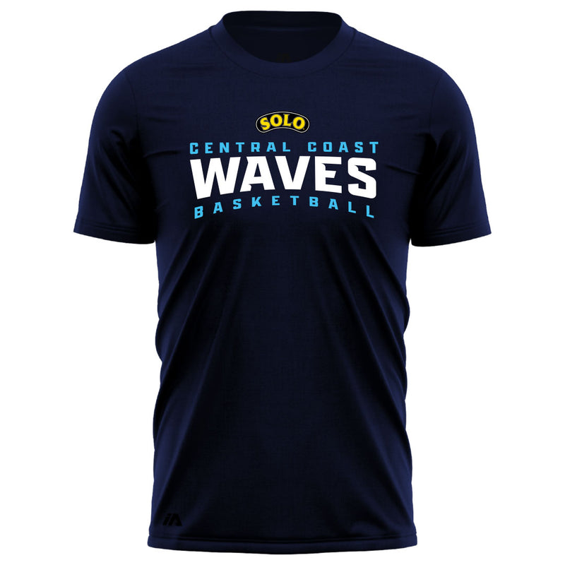 Central Coast Waves Performance Warm Up Tee