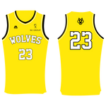 West Sydney Wolves Singlet - YELLOW (u10s and U12s)