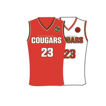 Canterbury Cougars Reversible Playing Singlet