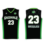 Greenvale Grizzlies Reversible Playing Singlet