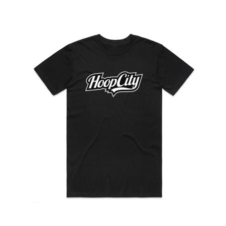 Hoop City Black Cotton Tee