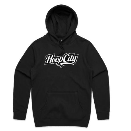 Hoop City Black Cotton Hoodie