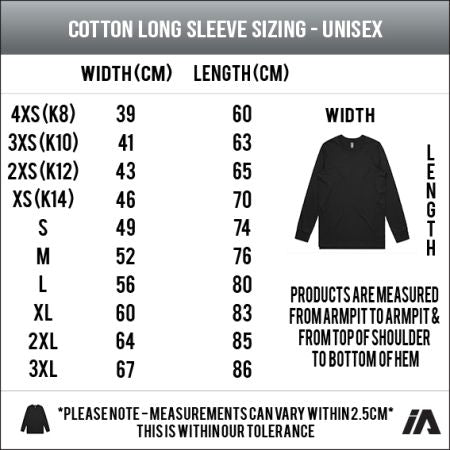 Wings Academy Cotton Long Sleeve Tee