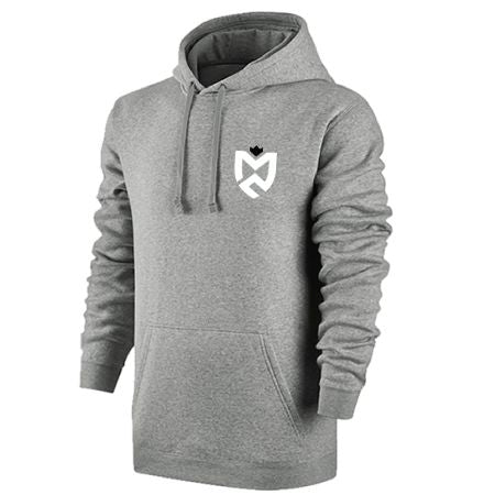 Grey Cotton Hoodie