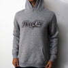 Hoop City Grey Cotton Hoodie