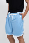 iAthletic Casual Basketball Shorts Mens - Carolina/White