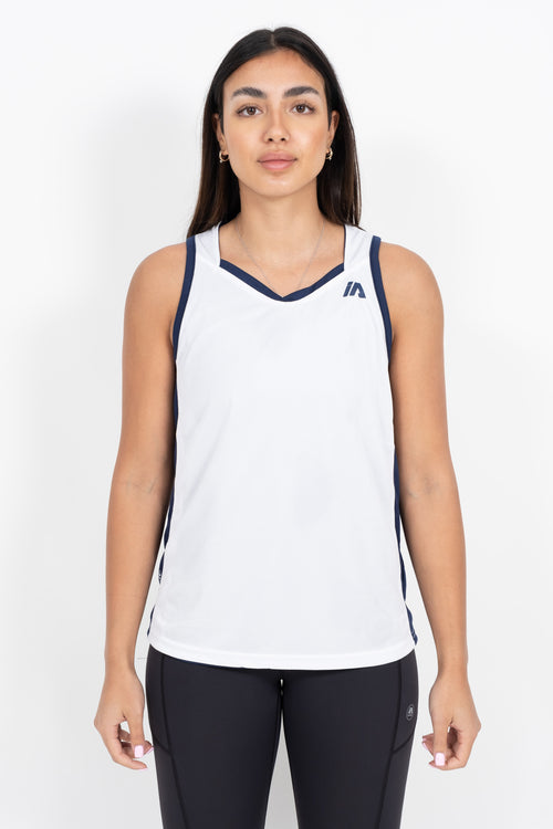 iAthletic Women's Training Reversible Singlet - Black/White