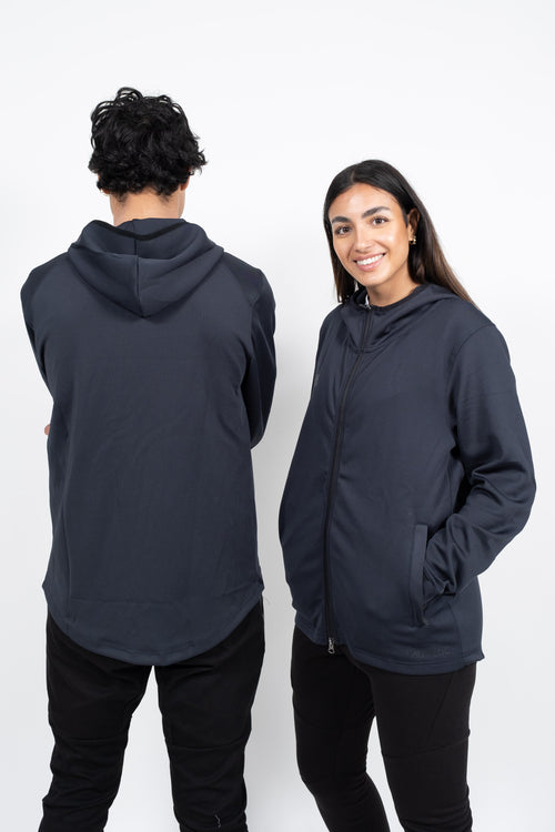 iAthletic Pro Zip Hoodie - Navy