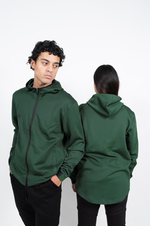 iAthletic Pro Zip Hoodie - Green