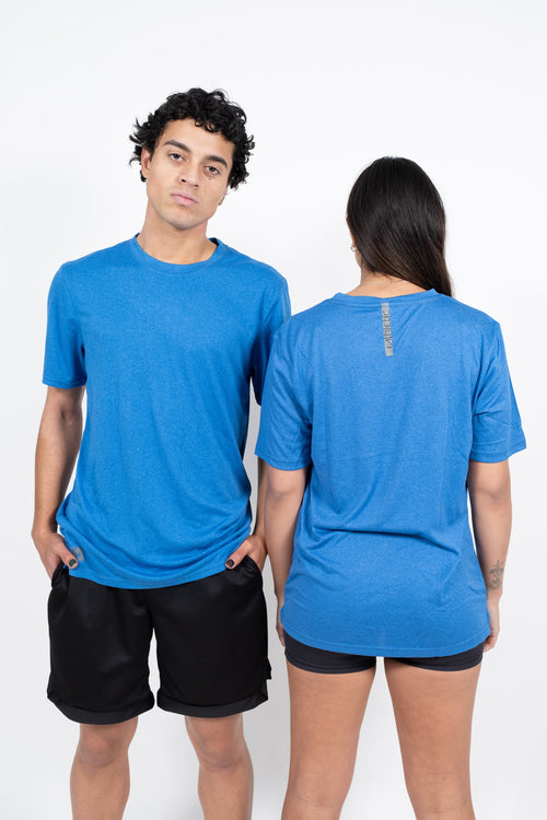 iAthletic Performance Short Sleeve Tee - Royal Marle