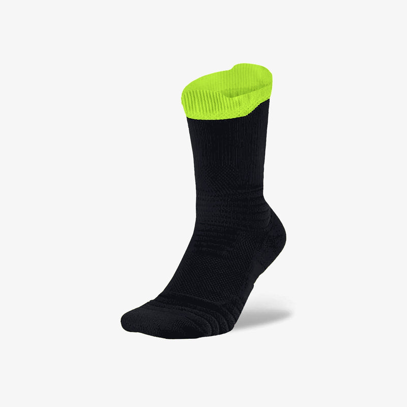 iAthletic Elite Performance Socks - Black/Volt