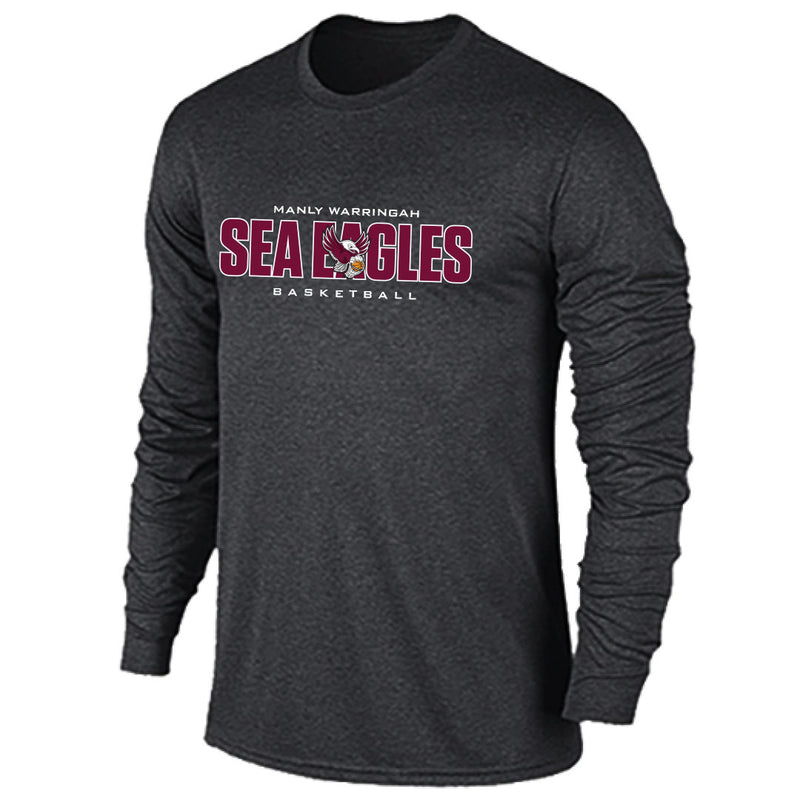 Manly Warringah Sea Eagles Performance Long Sleeve Tee