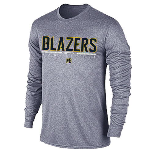 Maryborough Blazers Performance Long Sleeve Tee