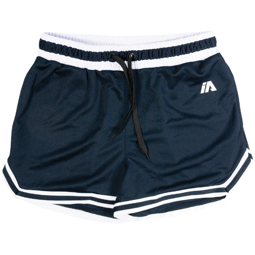 iAthletic Casual Basketball Shorts Womens - Navy/White