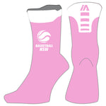 Elite Socks - Pink/White